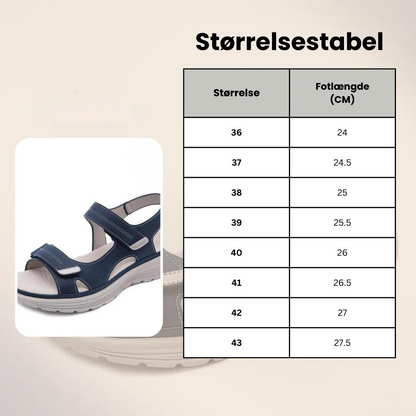 Clara™ - Ortopædiske Sandaler